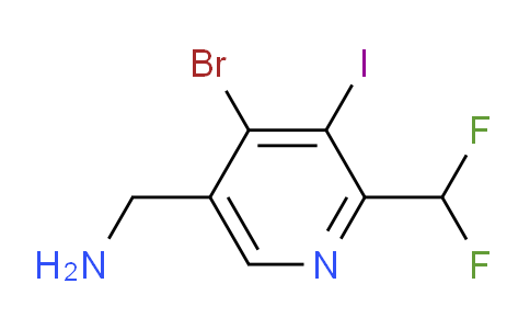 AM125532 | 1805166-63-5 | 5-(Aminomethyl)-4-bromo-2-(difluoromethyl)-3-iodopyridine