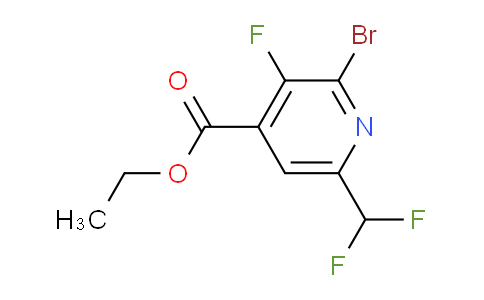 AM125533 | 1805400-88-7 | Ethyl 2-bromo-6-(difluoromethyl)-3-fluoropyridine-4-carboxylate