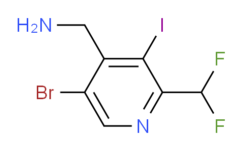 AM125545 | 1805411-28-2 | 4-(Aminomethyl)-5-bromo-2-(difluoromethyl)-3-iodopyridine