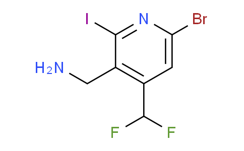 AM125549 | 1804847-89-9 | 3-(Aminomethyl)-6-bromo-4-(difluoromethyl)-2-iodopyridine