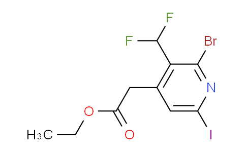 AM125552 | 1806911-65-8 | Ethyl 2-bromo-3-(difluoromethyl)-6-iodopyridine-4-acetate