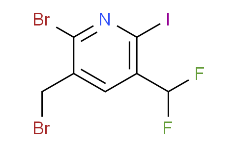 AM125553 | 1805411-55-5 | 2-Bromo-3-(bromomethyl)-5-(difluoromethyl)-6-iodopyridine