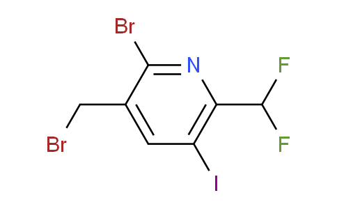 AM125554 | 1805241-01-3 | 2-Bromo-3-(bromomethyl)-6-(difluoromethyl)-5-iodopyridine