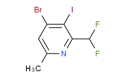 AM125560 | 1806070-72-3 | 4-Bromo-2-(difluoromethyl)-3-iodo-6-methylpyridine