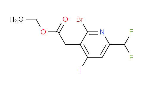 AM125568 | 1806873-81-3 | Ethyl 2-bromo-6-(difluoromethyl)-4-iodopyridine-3-acetate