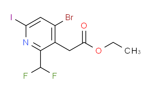 AM125586 | 1805351-35-2 | Ethyl 4-bromo-2-(difluoromethyl)-6-iodopyridine-3-acetate