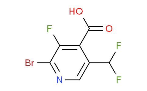 AM125592 | 1806905-50-9 | 2-Bromo-5-(difluoromethyl)-3-fluoropyridine-4-carboxylic acid