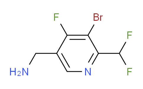 AM125614 | 1805396-27-3 | 5-(Aminomethyl)-3-bromo-2-(difluoromethyl)-4-fluoropyridine