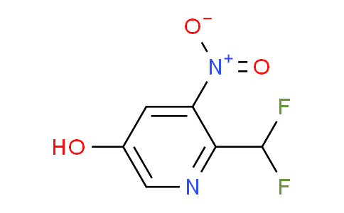AM12562 | 1804986-68-2 | 2-(Difluoromethyl)-5-hydroxy-3-nitropyridine