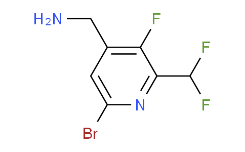 AM125620 | 1805349-15-8 | 4-(Aminomethyl)-6-bromo-2-(difluoromethyl)-3-fluoropyridine