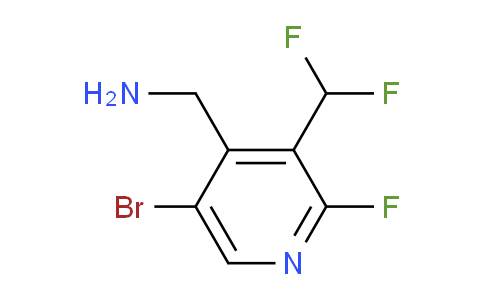 AM125623 | 1805349-17-0 | 4-(Aminomethyl)-5-bromo-3-(difluoromethyl)-2-fluoropyridine