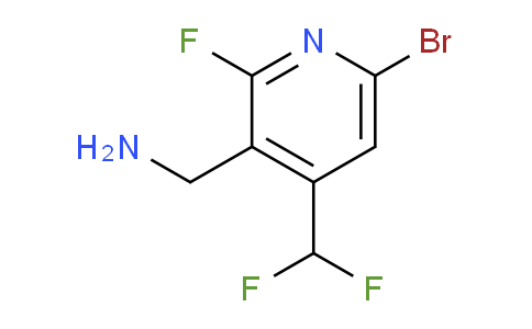 AM125626 | 1806064-10-7 | 3-(Aminomethyl)-6-bromo-4-(difluoromethyl)-2-fluoropyridine