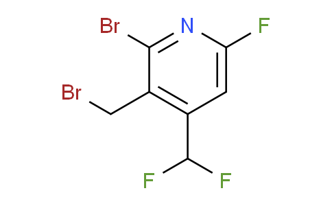 AM125628 | 1806064-63-0 | 2-Bromo-3-(bromomethyl)-4-(difluoromethyl)-6-fluoropyridine