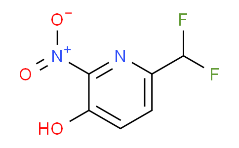 AM12564 | 1804688-22-9 | 6-(Difluoromethyl)-3-hydroxy-2-nitropyridine