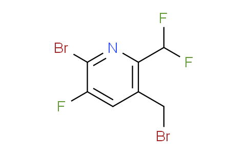 AM125642 | 1806909-57-8 | 2-Bromo-5-(bromomethyl)-6-(difluoromethyl)-3-fluoropyridine