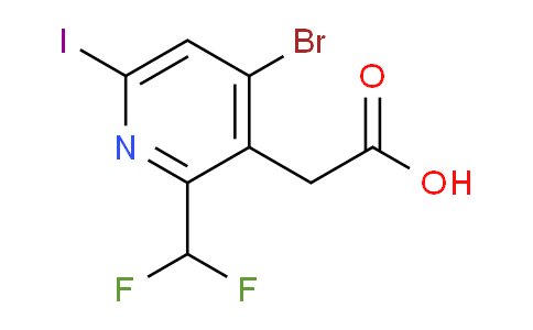 AM125647 | 1806910-66-6 | 4-Bromo-2-(difluoromethyl)-6-iodopyridine-3-acetic acid