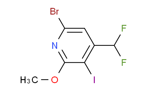 AM125650 | 1806070-12-1 | 6-Bromo-4-(difluoromethyl)-3-iodo-2-methoxypyridine