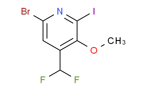 AM125653 | 1804667-62-6 | 6-Bromo-4-(difluoromethyl)-2-iodo-3-methoxypyridine