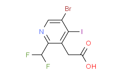 AM125655 | 1805418-76-1 | 5-Bromo-2-(difluoromethyl)-4-iodopyridine-3-acetic acid