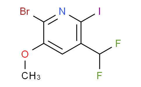 AM125659 | 1806877-93-9 | 2-Bromo-5-(difluoromethyl)-6-iodo-3-methoxypyridine