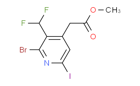 AM125661 | 1805418-90-9 | Methyl 2-bromo-3-(difluoromethyl)-6-iodopyridine-4-acetate