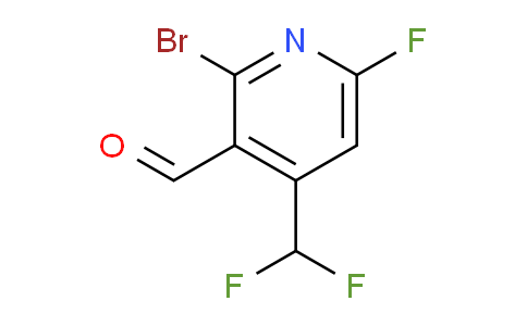 AM125688 | 1806059-12-0 | 2-Bromo-4-(difluoromethyl)-6-fluoropyridine-3-carboxaldehyde