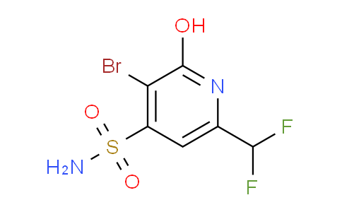 AM125691 | 1805372-96-6 | 3-Bromo-6-(difluoromethyl)-2-hydroxypyridine-4-sulfonamide