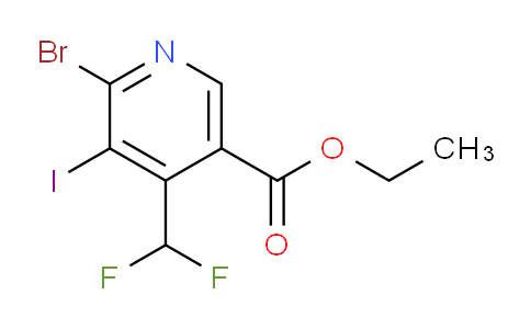 AM125697 | 1805417-25-7 | Ethyl 2-bromo-4-(difluoromethyl)-3-iodopyridine-5-carboxylate