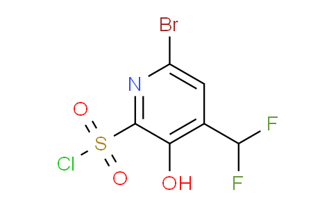 AM125698 | 1806869-19-1 | 6-Bromo-4-(difluoromethyl)-3-hydroxypyridine-2-sulfonyl chloride