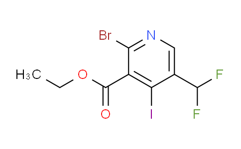 AM125704 | 1806911-81-8 | Ethyl 2-bromo-5-(difluoromethyl)-4-iodopyridine-3-carboxylate