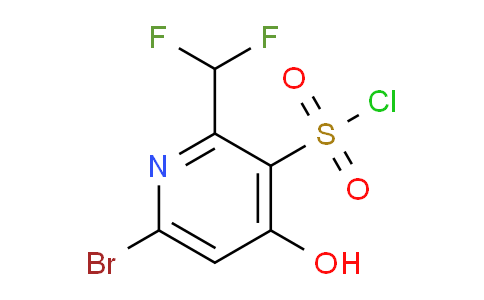 AM125708 | 1806069-51-1 | 6-Bromo-2-(difluoromethyl)-4-hydroxypyridine-3-sulfonyl chloride