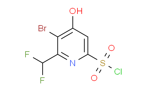 AM125711 | 1804666-83-8 | 3-Bromo-2-(difluoromethyl)-4-hydroxypyridine-6-sulfonyl chloride