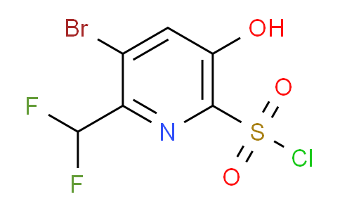 AM125713 | 1805246-04-1 | 3-Bromo-2-(difluoromethyl)-5-hydroxypyridine-6-sulfonyl chloride