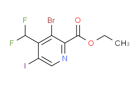AM125725 | 1804841-90-4 | Ethyl 3-bromo-4-(difluoromethyl)-5-iodopyridine-2-carboxylate