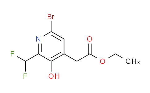 AM125728 | 1805413-09-5 | Ethyl 6-bromo-2-(difluoromethyl)-3-hydroxypyridine-4-acetate