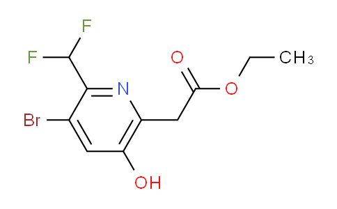 AM125731 | 1805244-07-8 | Ethyl 3-bromo-2-(difluoromethyl)-5-hydroxypyridine-6-acetate