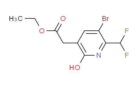 AM125733 | 1806069-07-7 | Ethyl 3-bromo-2-(difluoromethyl)-6-hydroxypyridine-5-acetate