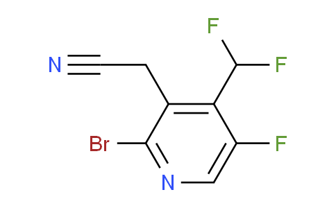 AM125739 | 1806903-99-0 | 2-Bromo-4-(difluoromethyl)-5-fluoropyridine-3-acetonitrile