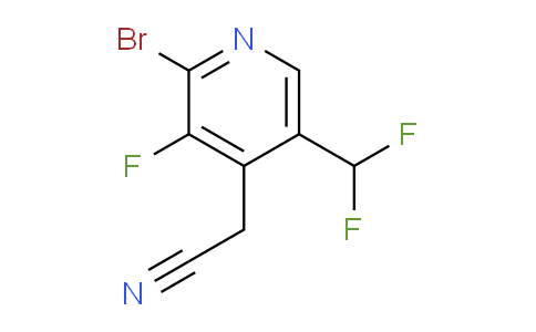 AM125740 | 1806830-59-0 | 2-Bromo-5-(difluoromethyl)-3-fluoropyridine-4-acetonitrile