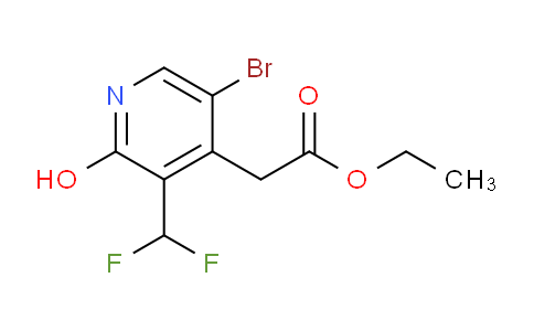 AM125746 | 1805244-44-3 | Ethyl 5-bromo-3-(difluoromethyl)-2-hydroxypyridine-4-acetate