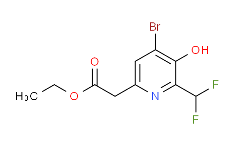 AM125747 | 1806069-25-9 | Ethyl 4-bromo-2-(difluoromethyl)-3-hydroxypyridine-6-acetate