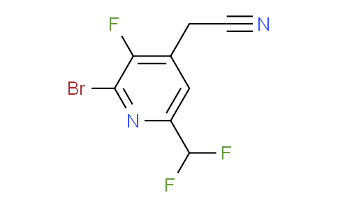 AM125748 | 1806830-63-6 | 2-Bromo-6-(difluoromethyl)-3-fluoropyridine-4-acetonitrile