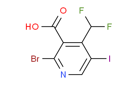 AM125771 | 1806910-11-1 | 2-Bromo-4-(difluoromethyl)-5-iodopyridine-3-carboxylic acid