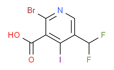 AM125776 | 1805415-62-6 | 2-Bromo-5-(difluoromethyl)-4-iodopyridine-3-carboxylic acid
