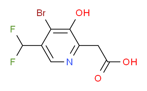 AM125783 | 1805412-88-7 | 4-Bromo-5-(difluoromethyl)-3-hydroxypyridine-2-acetic acid
