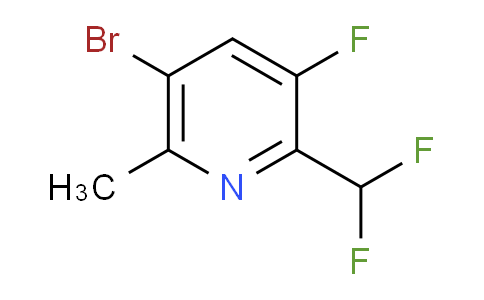 AM125809 | 1805370-95-9 | 5-Bromo-2-(difluoromethyl)-3-fluoro-6-methylpyridine