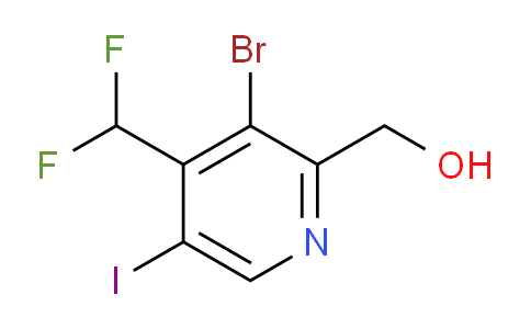AM125815 | 1806908-73-5 | 3-Bromo-4-(difluoromethyl)-5-iodopyridine-2-methanol