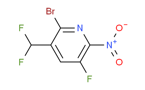AM125816 | 1806829-48-0 | 2-Bromo-3-(difluoromethyl)-5-fluoro-6-nitropyridine