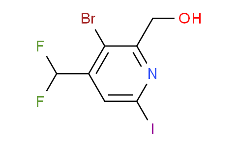 AM125817 | 1804670-44-7 | 3-Bromo-4-(difluoromethyl)-6-iodopyridine-2-methanol