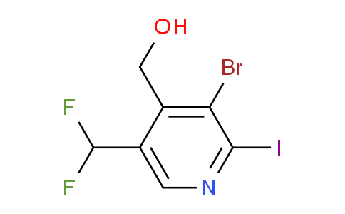 AM125819 | 1805246-30-3 | 3-Bromo-5-(difluoromethyl)-2-iodopyridine-4-methanol